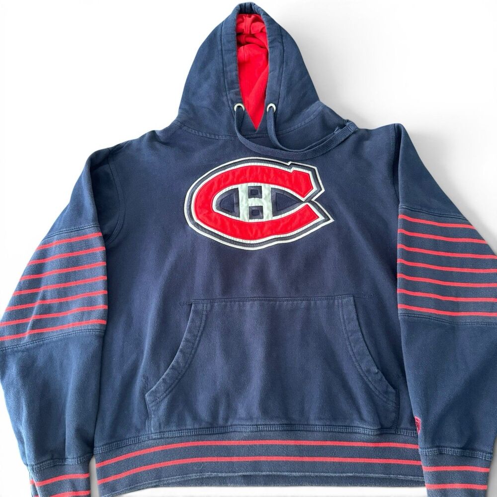 Old Time Hockey OTH Montreal Canadians Hoodie Causeway Collection Men Medium NHL